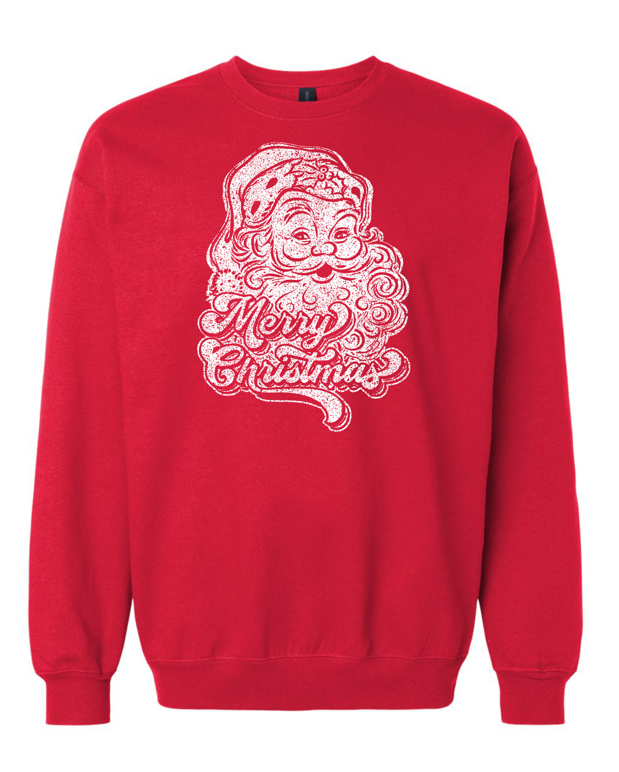 Red Vintage Santa Sweatshirt