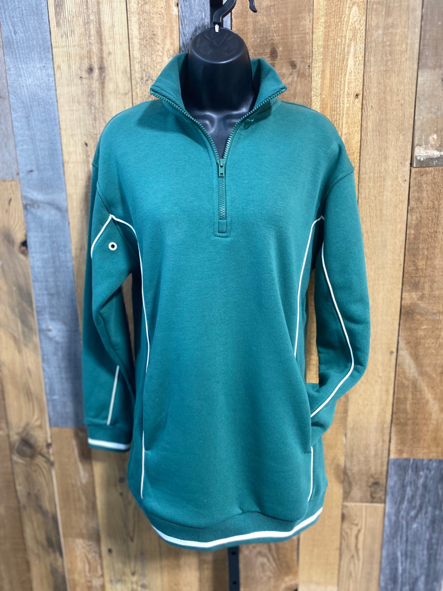 Green Athletic Sweatshirt