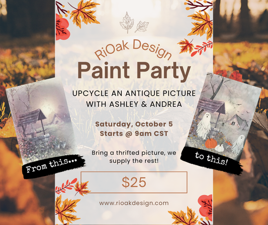 Spooky Paint Party - October 5th