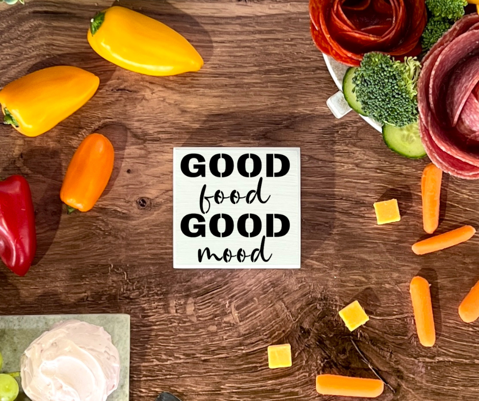 Good Food Good Mood Sitter